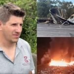 Motorista arrisca a própria vida e salva 15 passageiros de van em grave acidente na BR-376